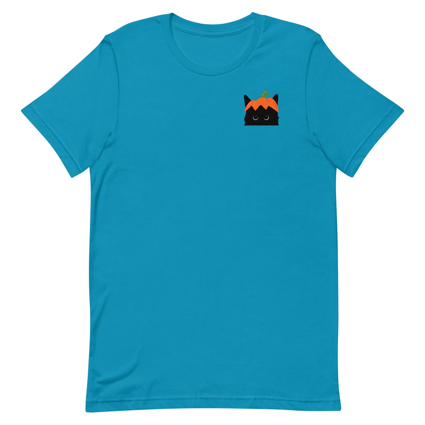 Virselli Cat Pumpkin Hat T-shirt