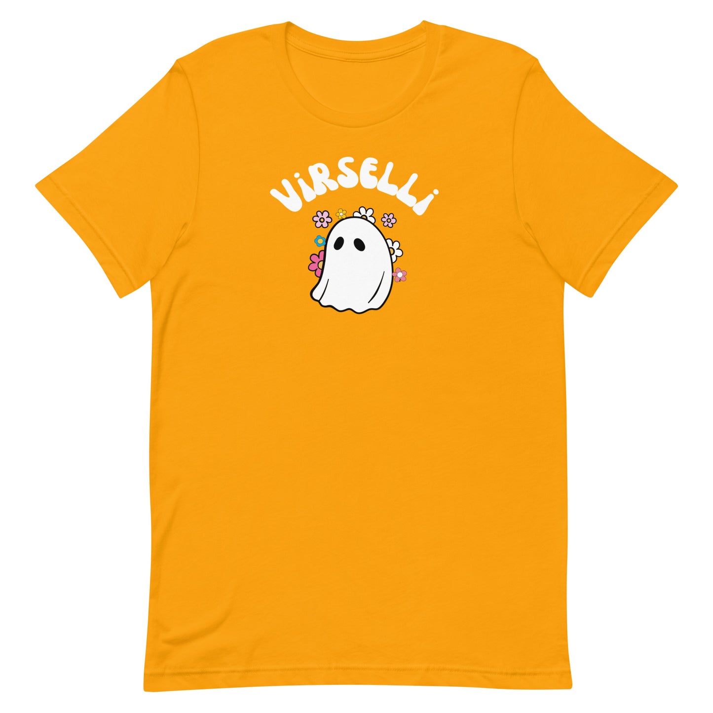 Virselli Groovy Ghost White Tee - Virselli Couture