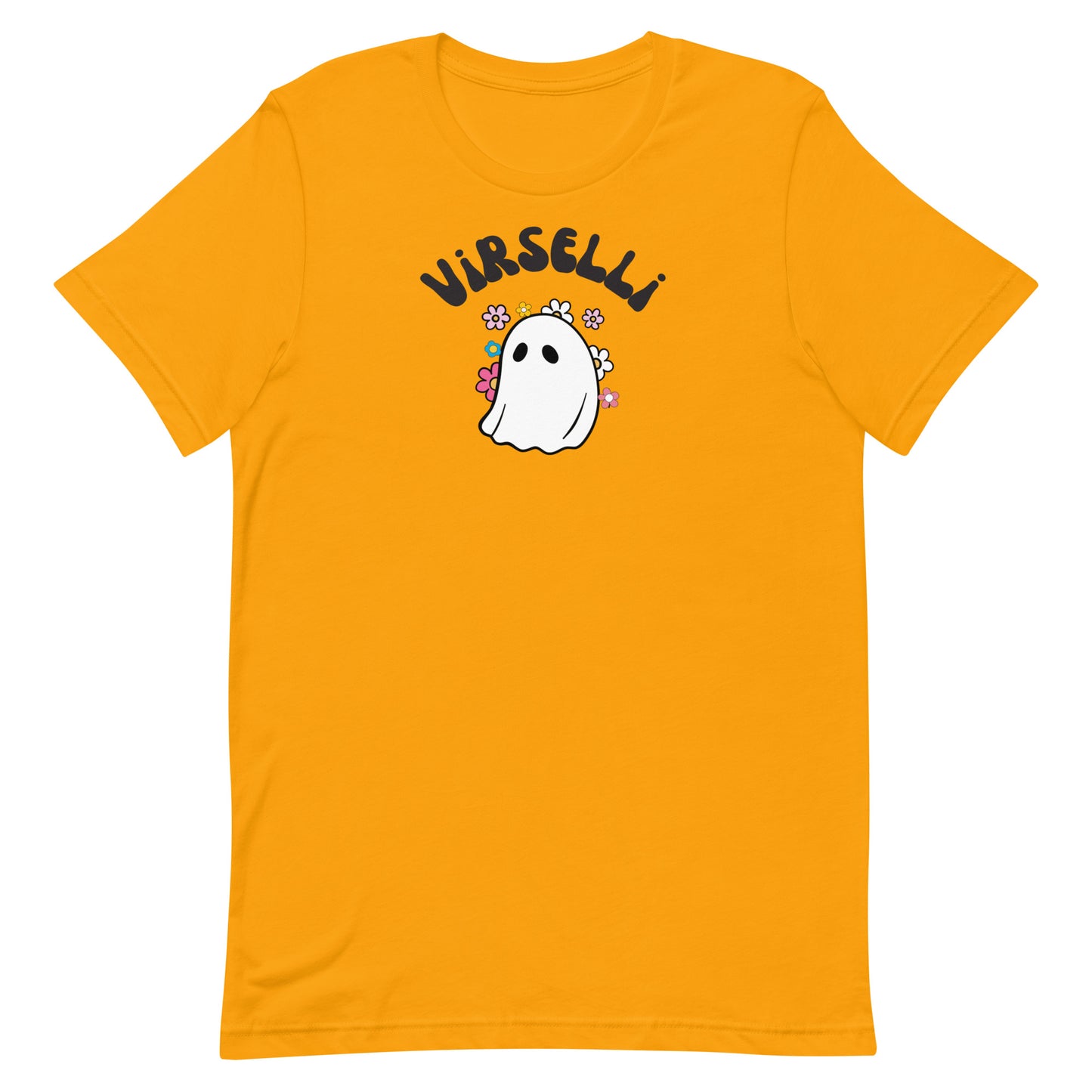 Virselli Groovy Ghost Black Tee - Virselli Couture