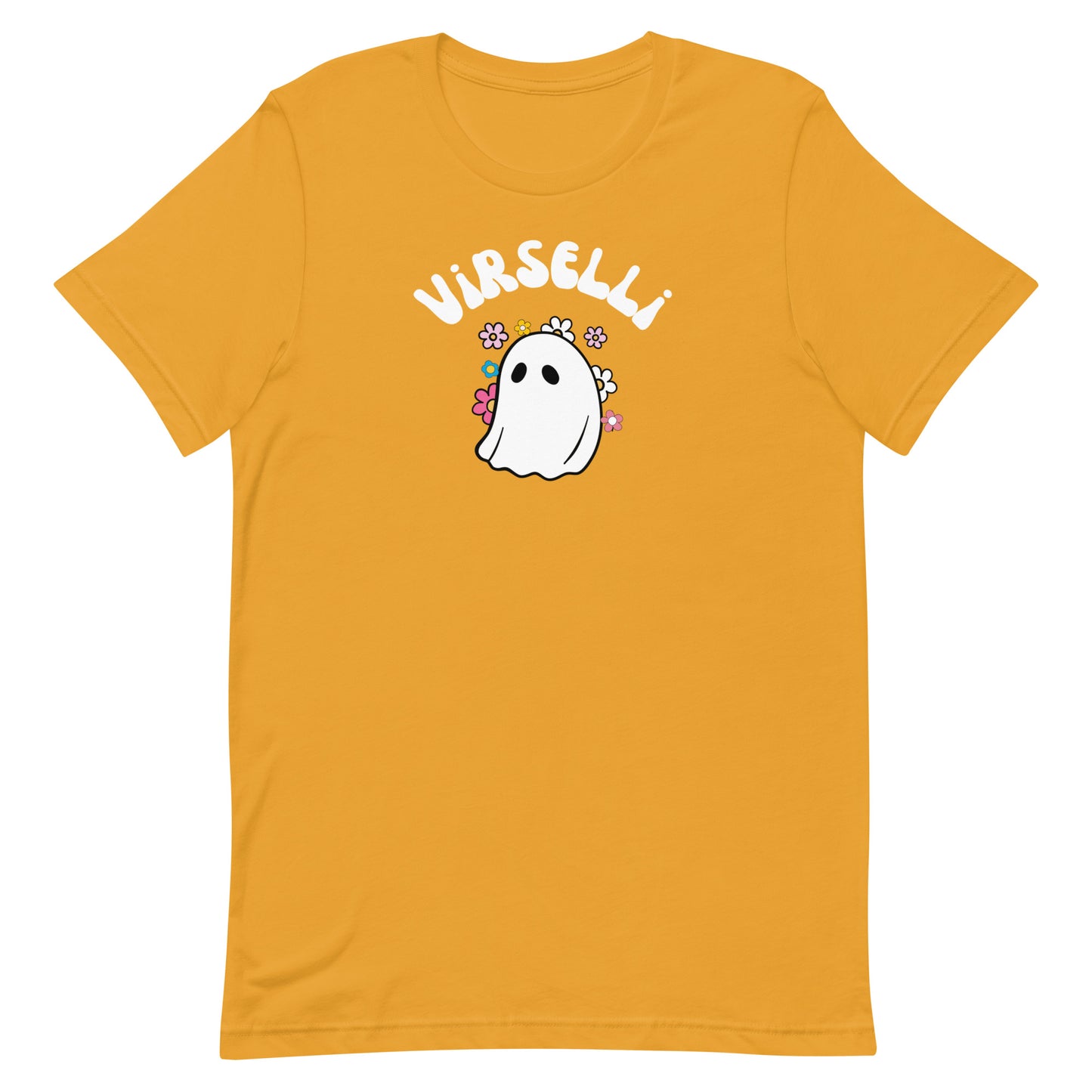 Virselli Groovy Ghost White Tee - Virselli Couture