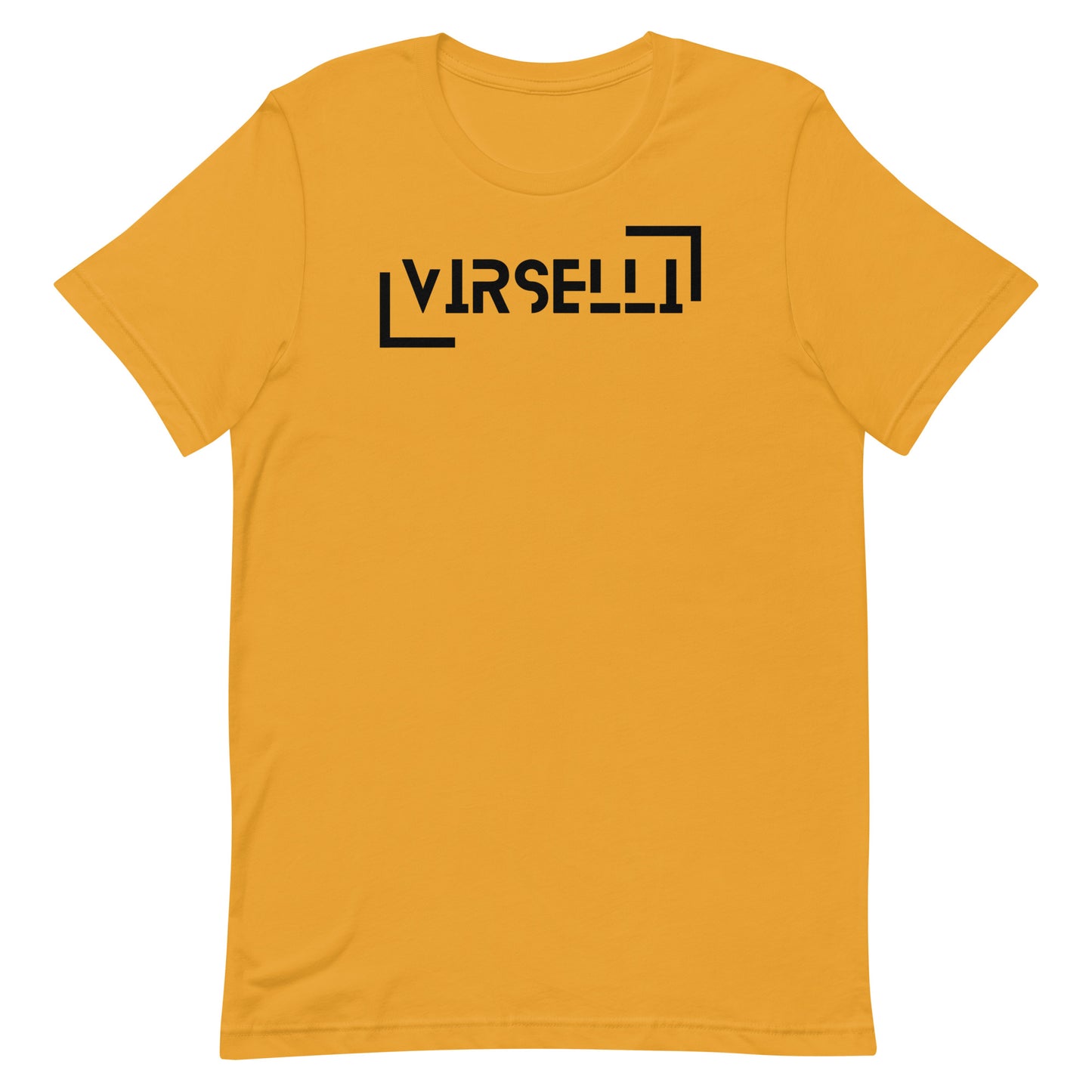 Virselli Black Cut Tee - Virselli Couture