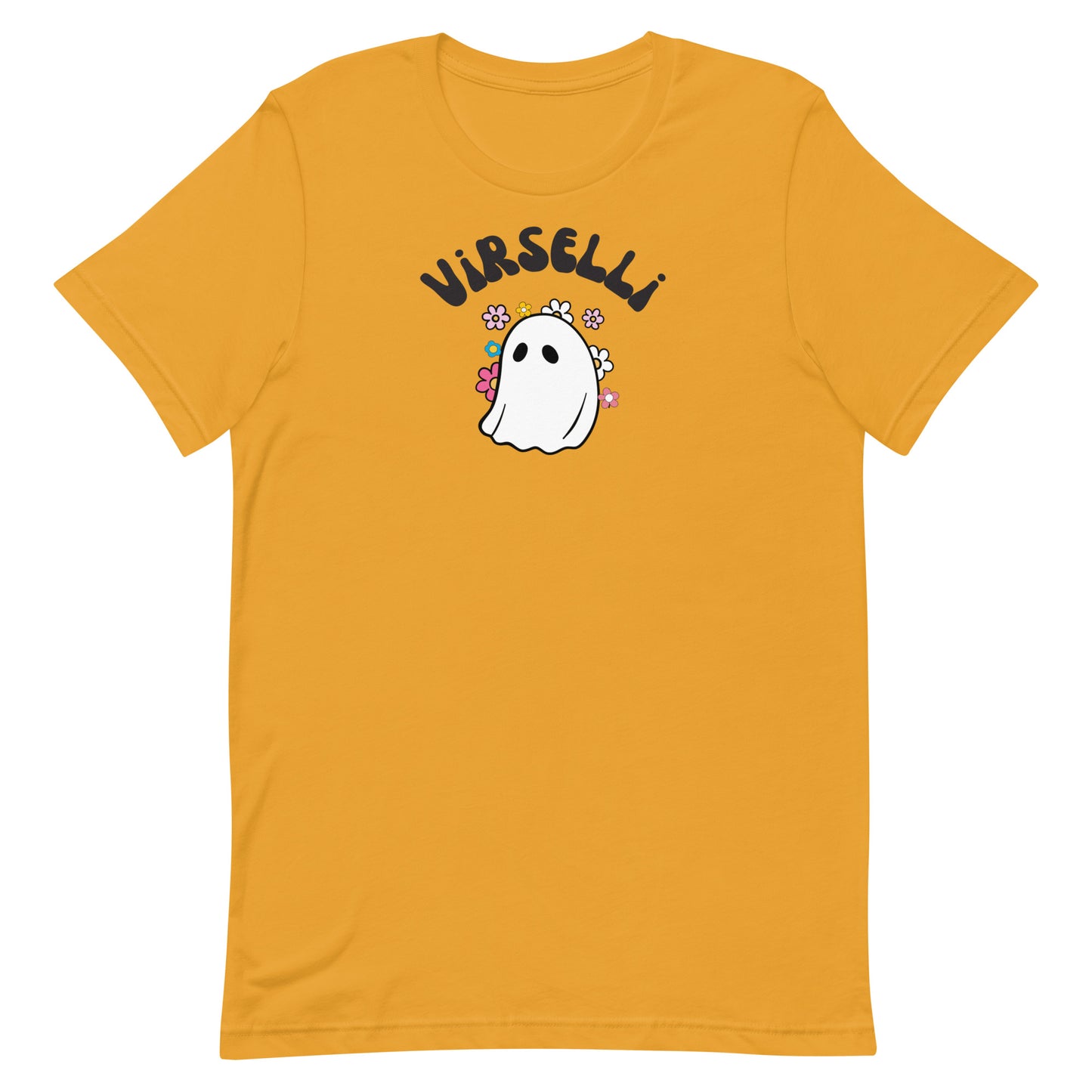 Virselli Groovy Ghost Black Tee - Virselli Couture