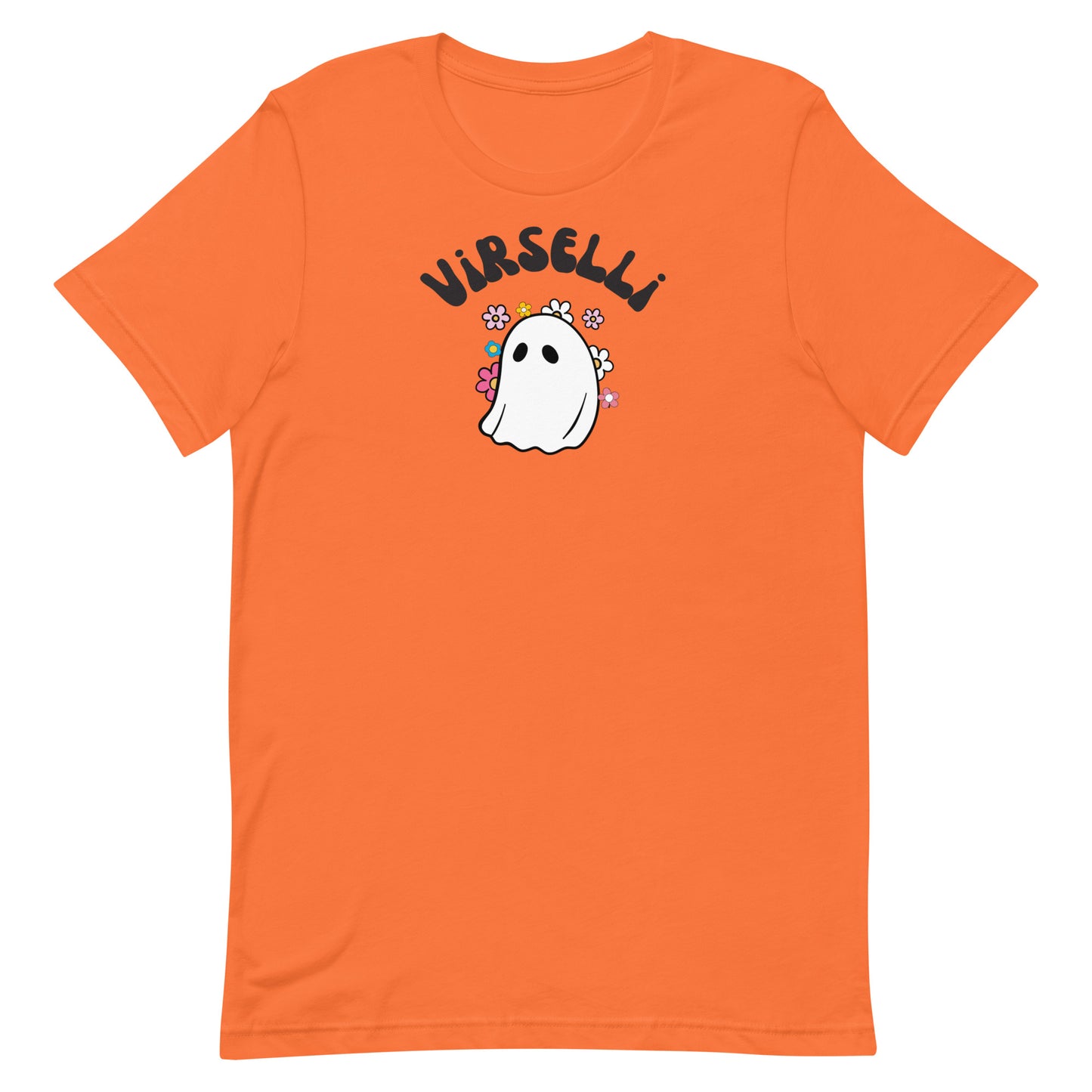 Virselli Groovy Ghost Black Tee - Virselli Couture