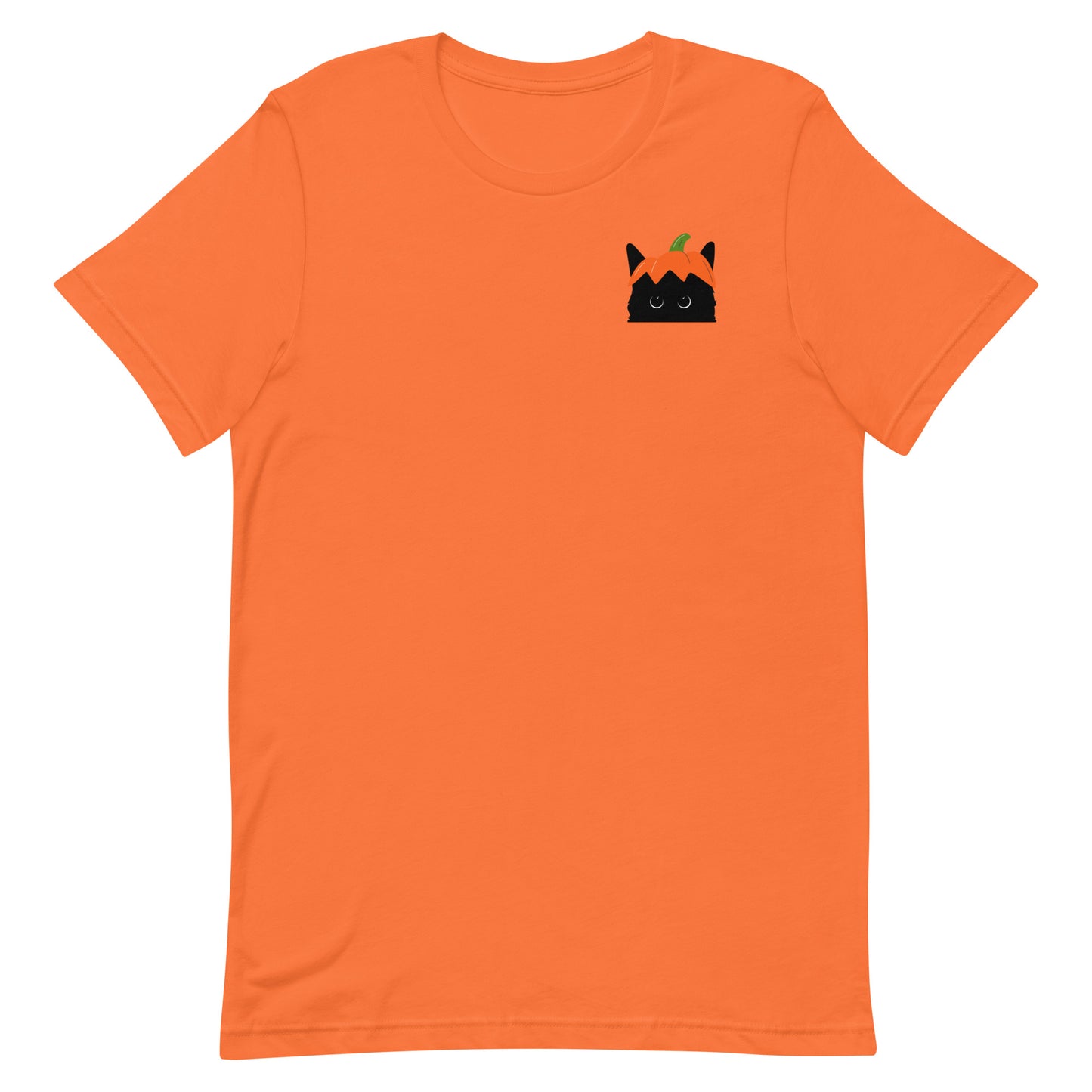 Virselli Cat Pumpkin Hat T-shirt