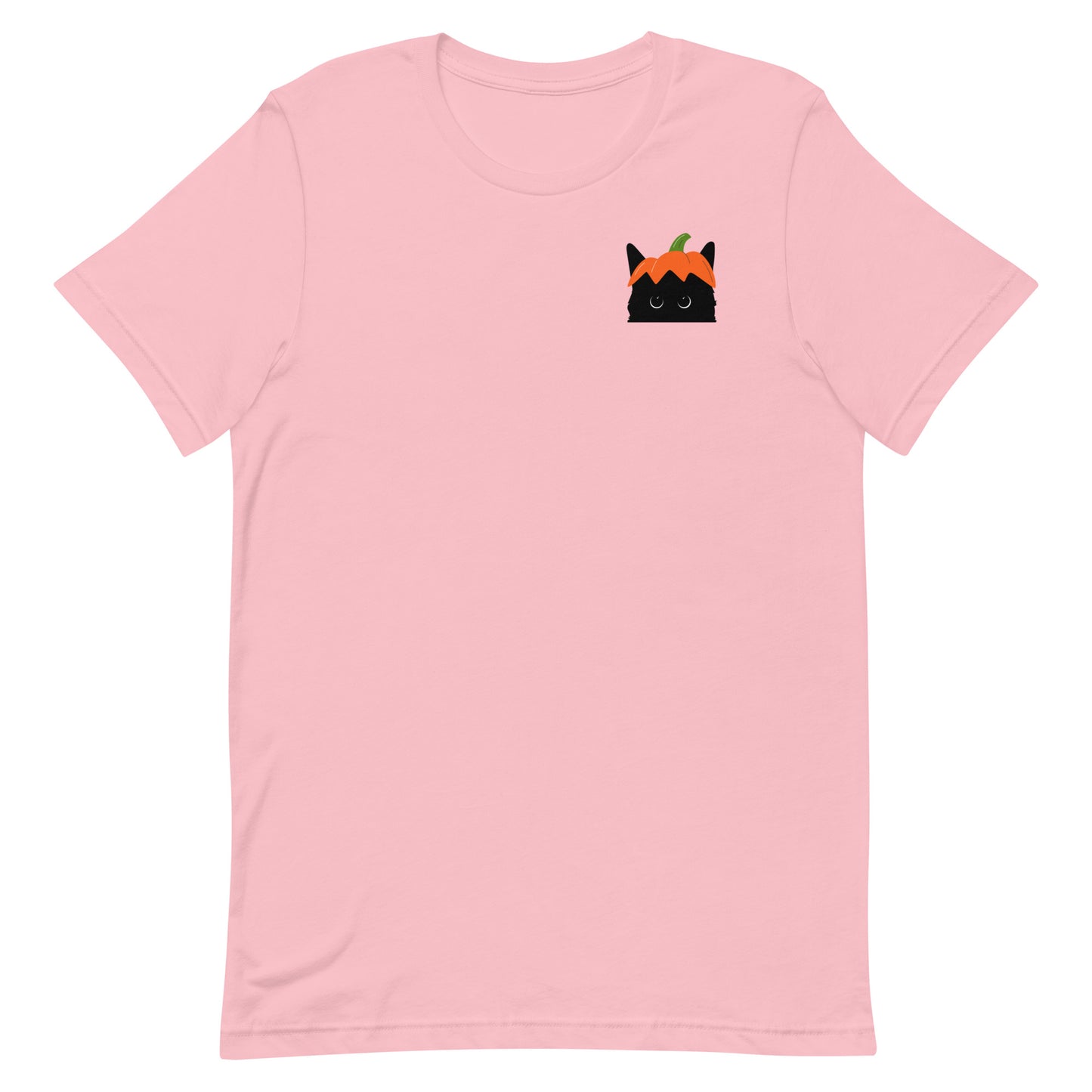 Virselli Cat Pumpkin Hat T-shirt