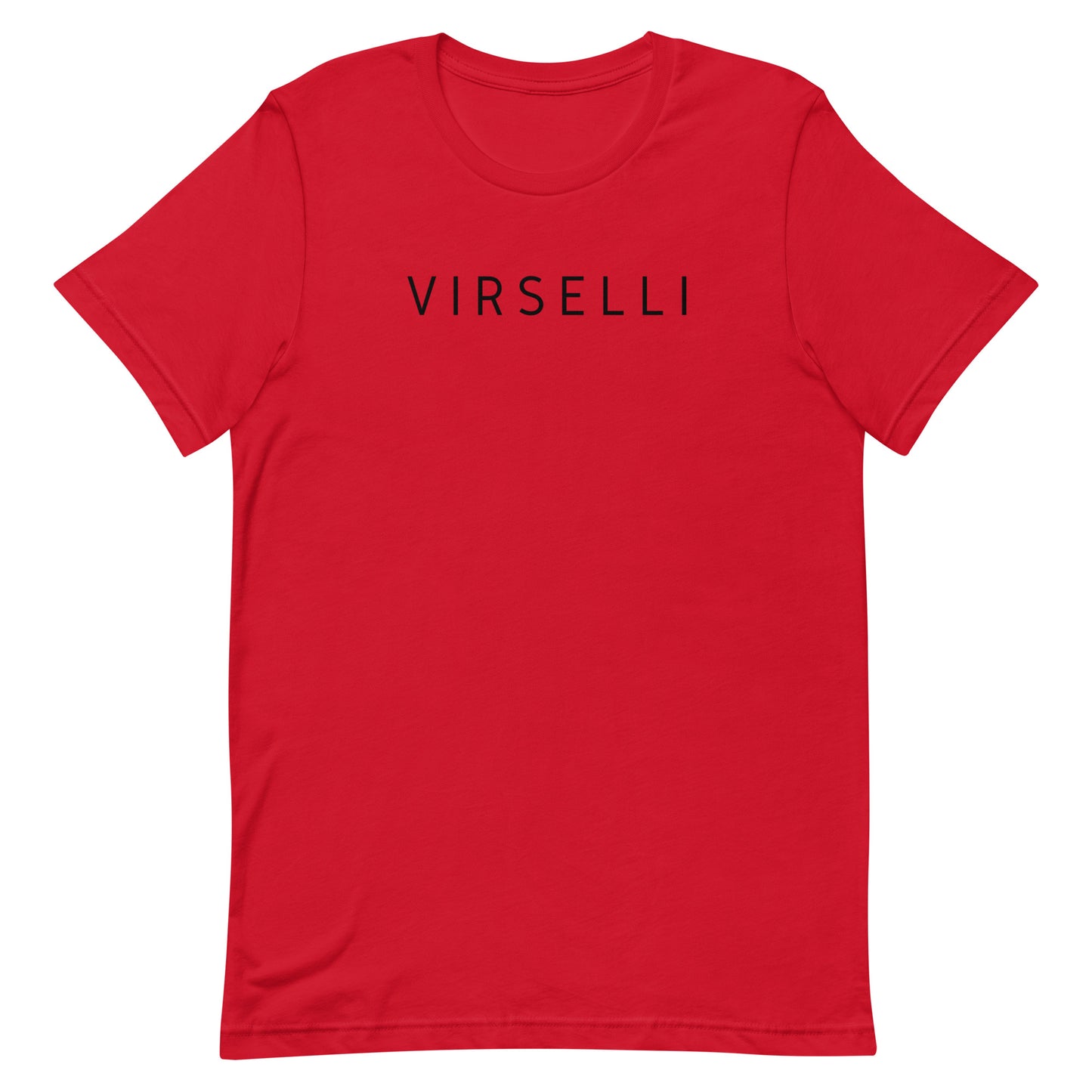 Virselli Thin black Tee - Virselli Couture