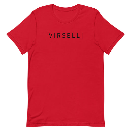 Virselli Thin black Tee - Virselli Couture