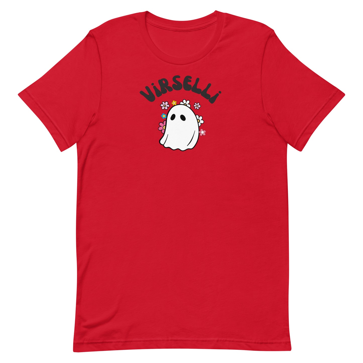 Virselli Groovy Ghost Black Tee - Virselli Couture