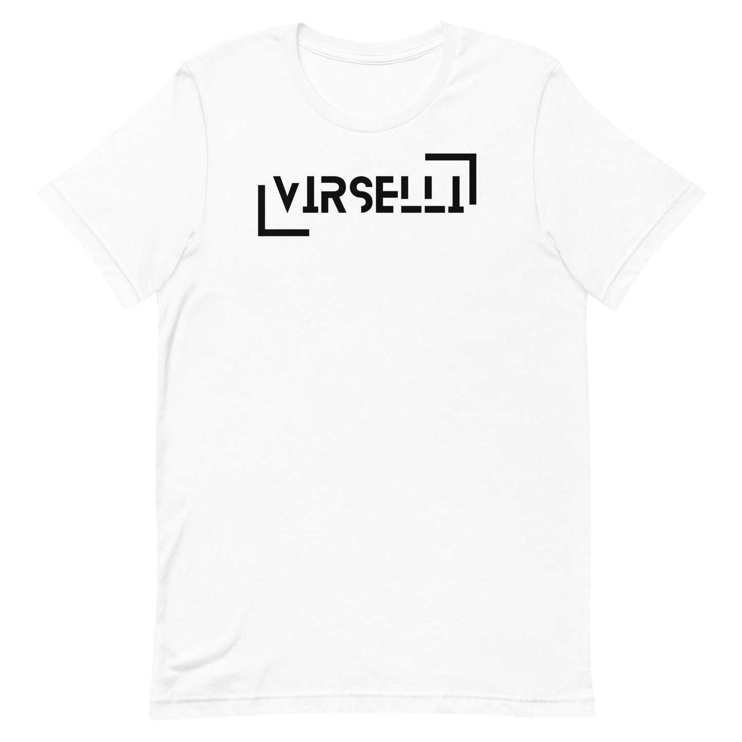 Virselli Black Cut Tee - Virselli Couture