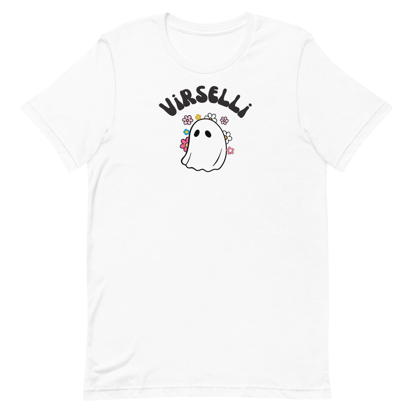 Virselli Groovy Ghost Black Tee - Virselli Couture