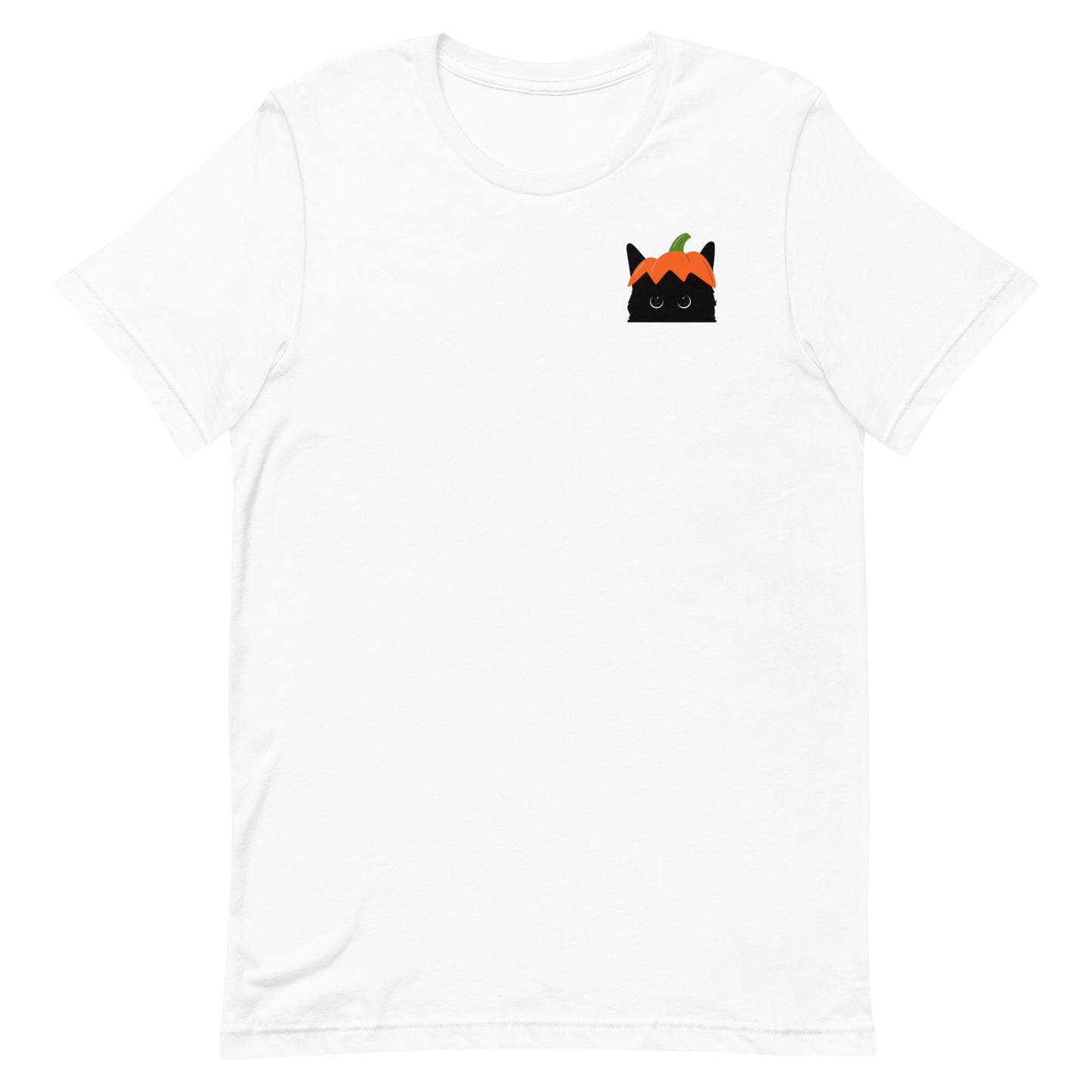 Virselli Cat Pumpkin Hat T-shirt