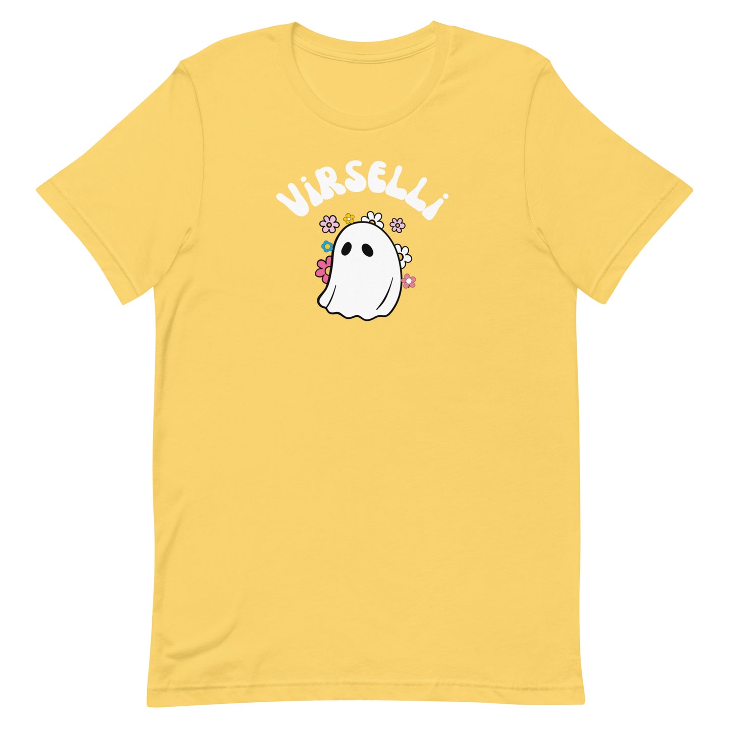 Virselli Groovy Ghost White Tee - Virselli Couture