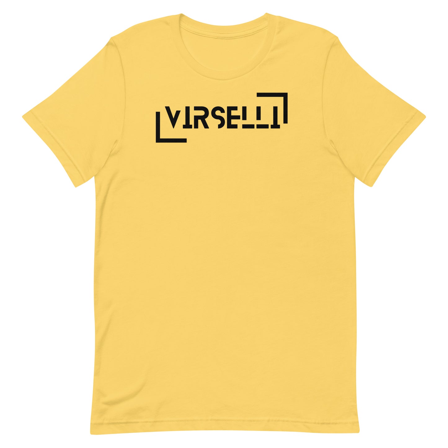 Virselli Black Cut Tee - Virselli Couture