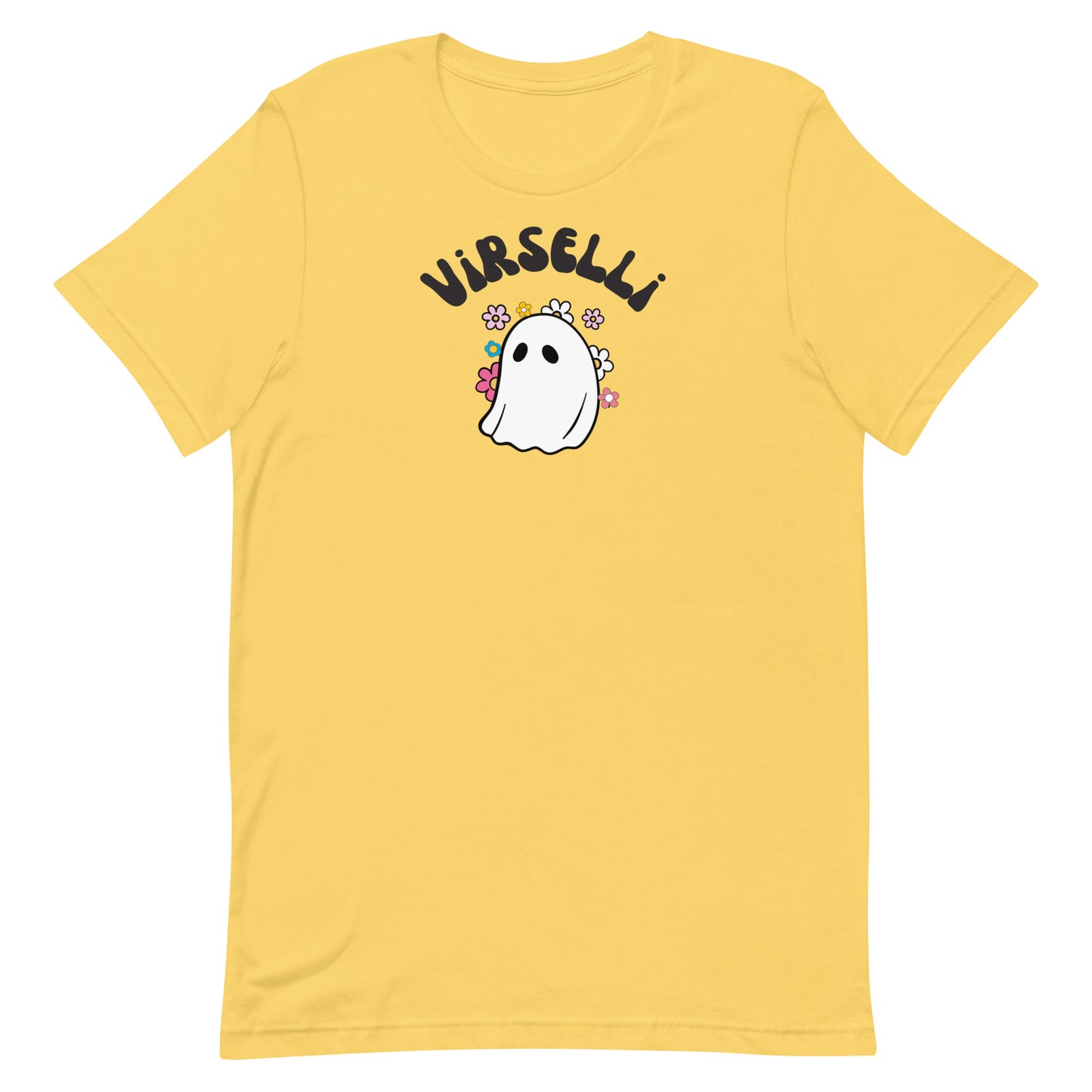 Virselli Groovy Ghost Black Tee - Virselli Couture